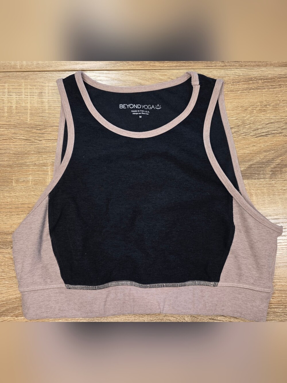 Beyond Yoga Spacedye On Block bra